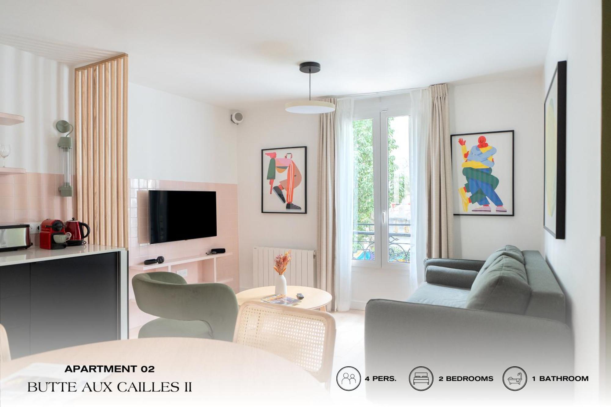 Beauquartier - Butte Aux Cailles II Apartment Paris Exterior photo